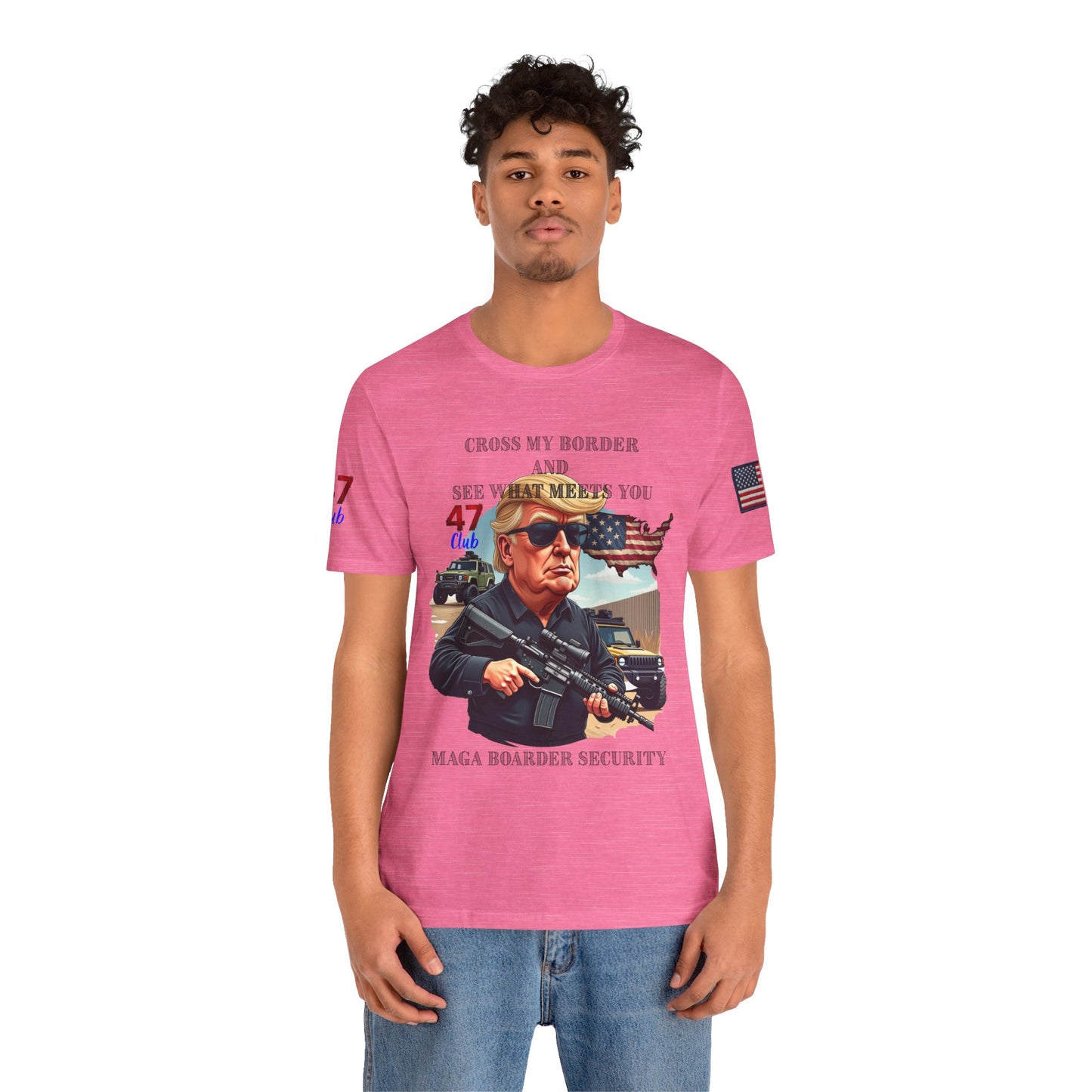 Border Patrol Unisex Jersey Short Sleeve Tee