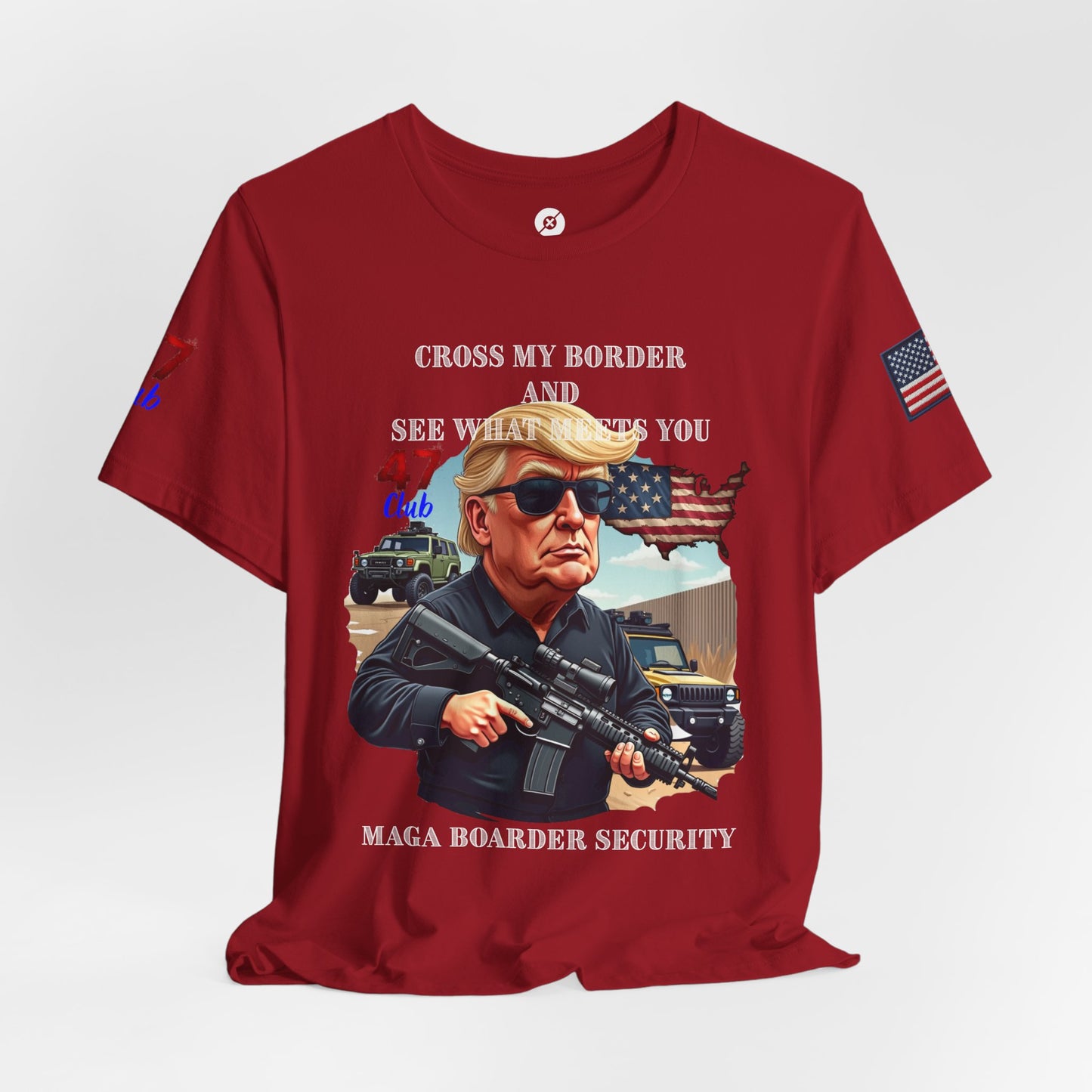 Border Patrol Unisex Jersey Short Sleeve Tee