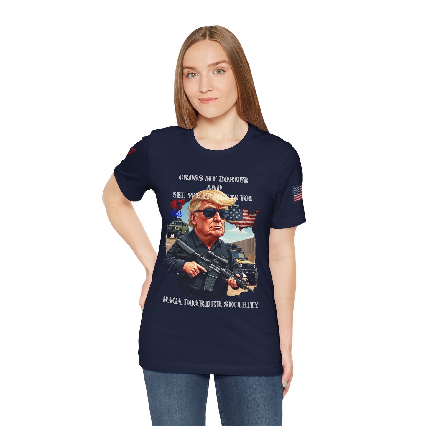 Border Patrol Unisex Jersey Short Sleeve Tee