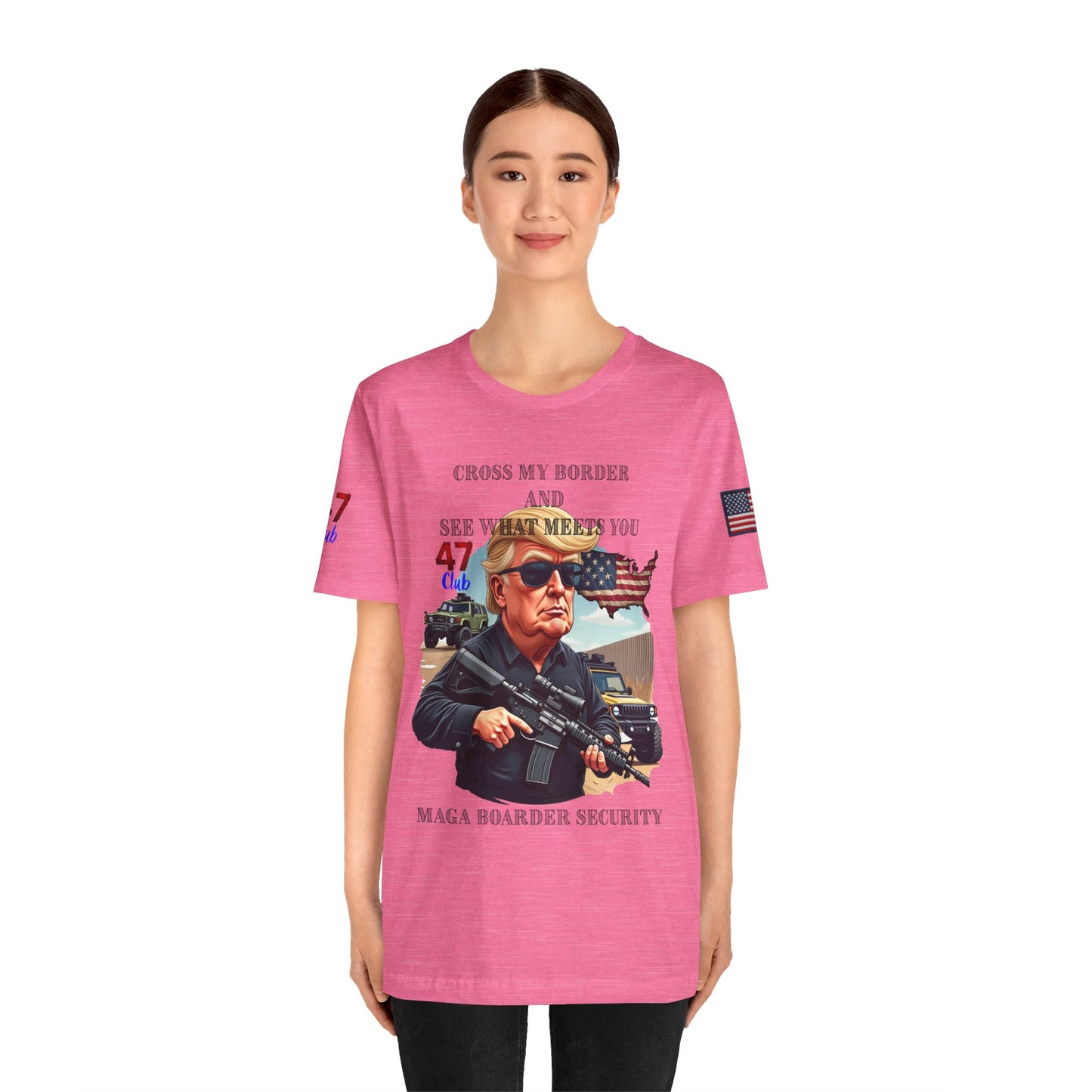 Border Patrol Unisex Jersey Short Sleeve Tee