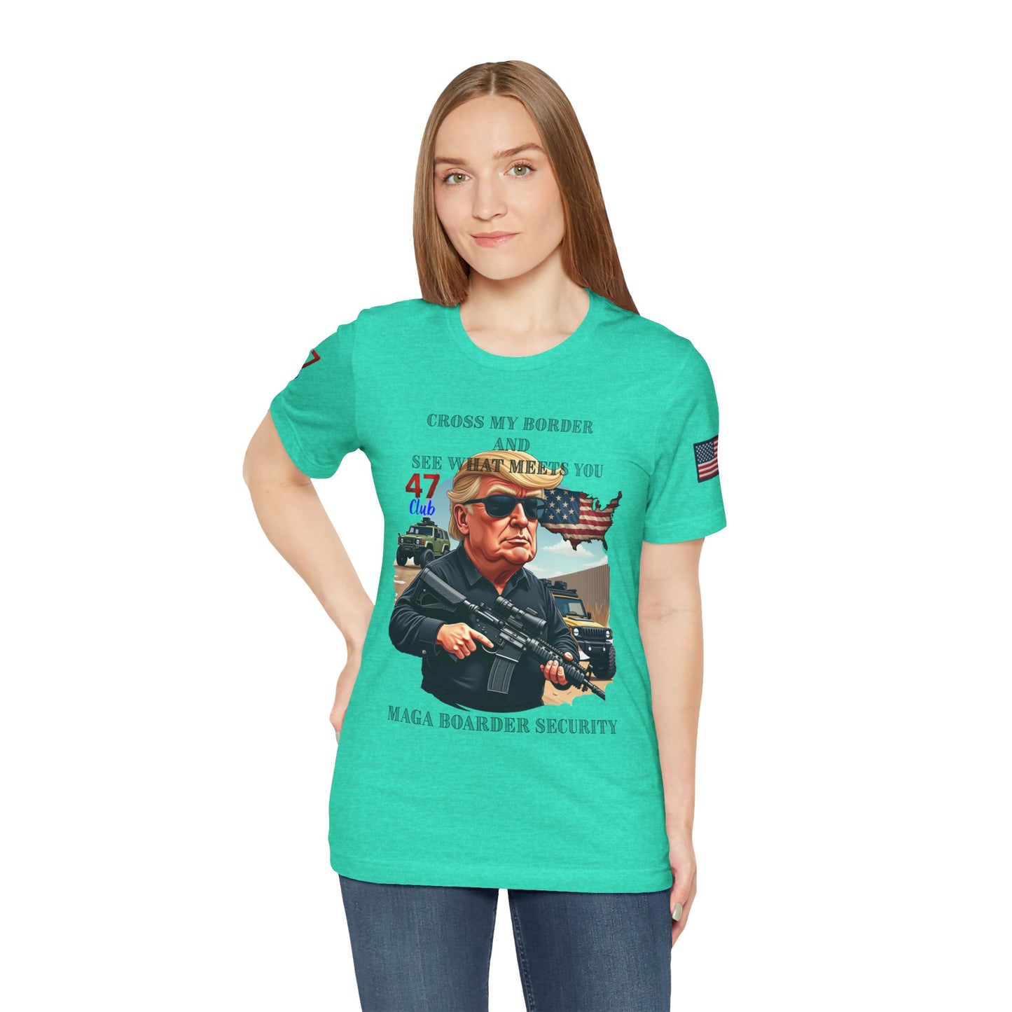 Border Patrol Unisex Jersey Short Sleeve Tee