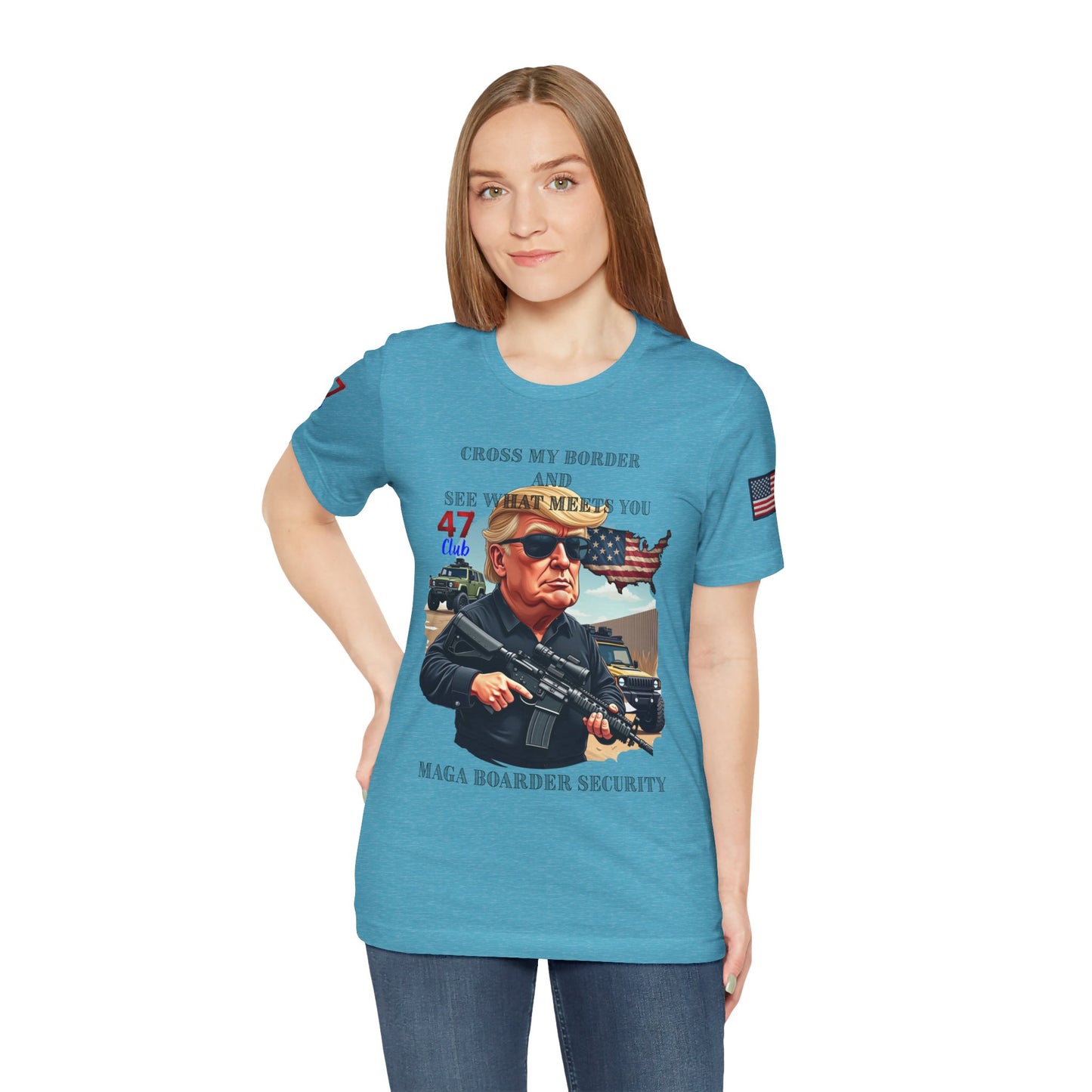Border Patrol Unisex Jersey Short Sleeve Tee