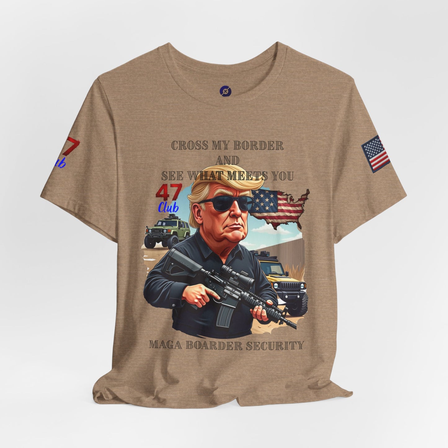 Border Patrol Unisex Jersey Short Sleeve Tee