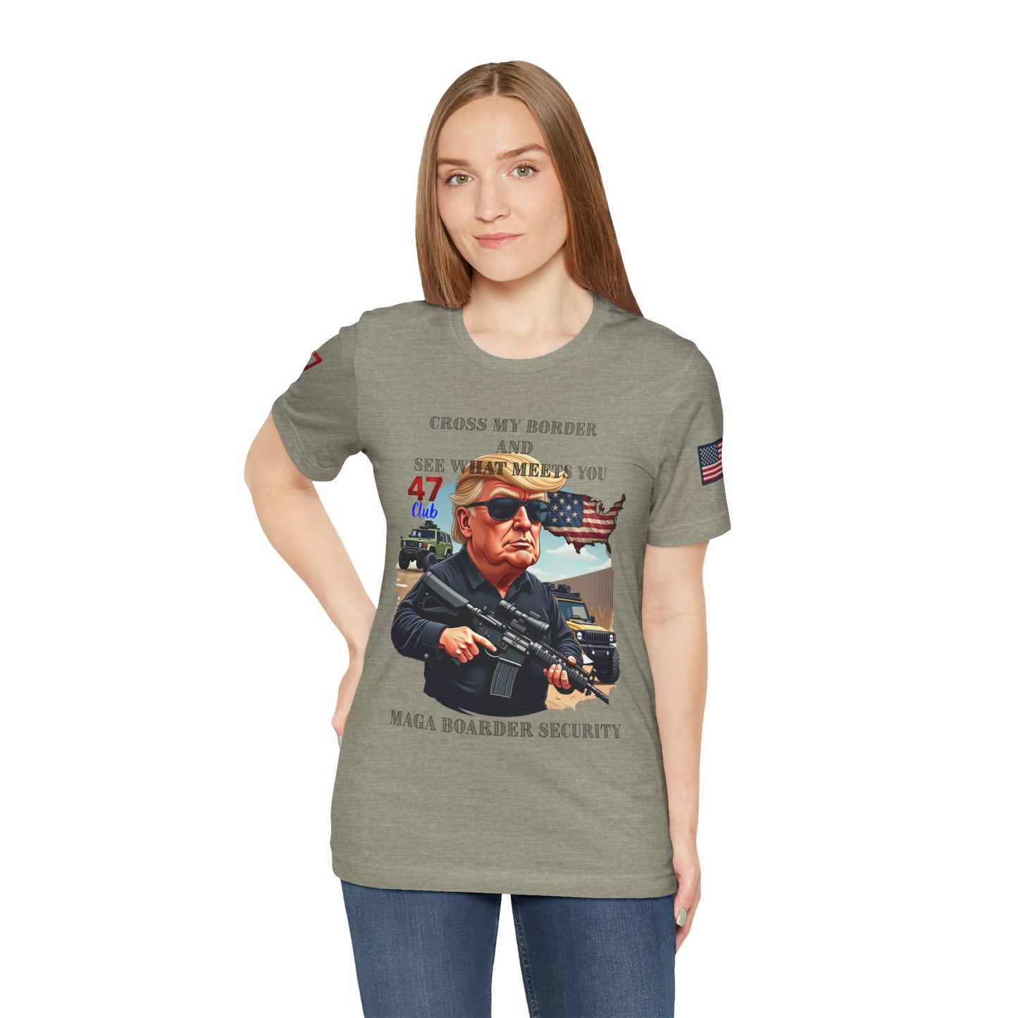 Border Patrol Unisex Jersey Short Sleeve Tee