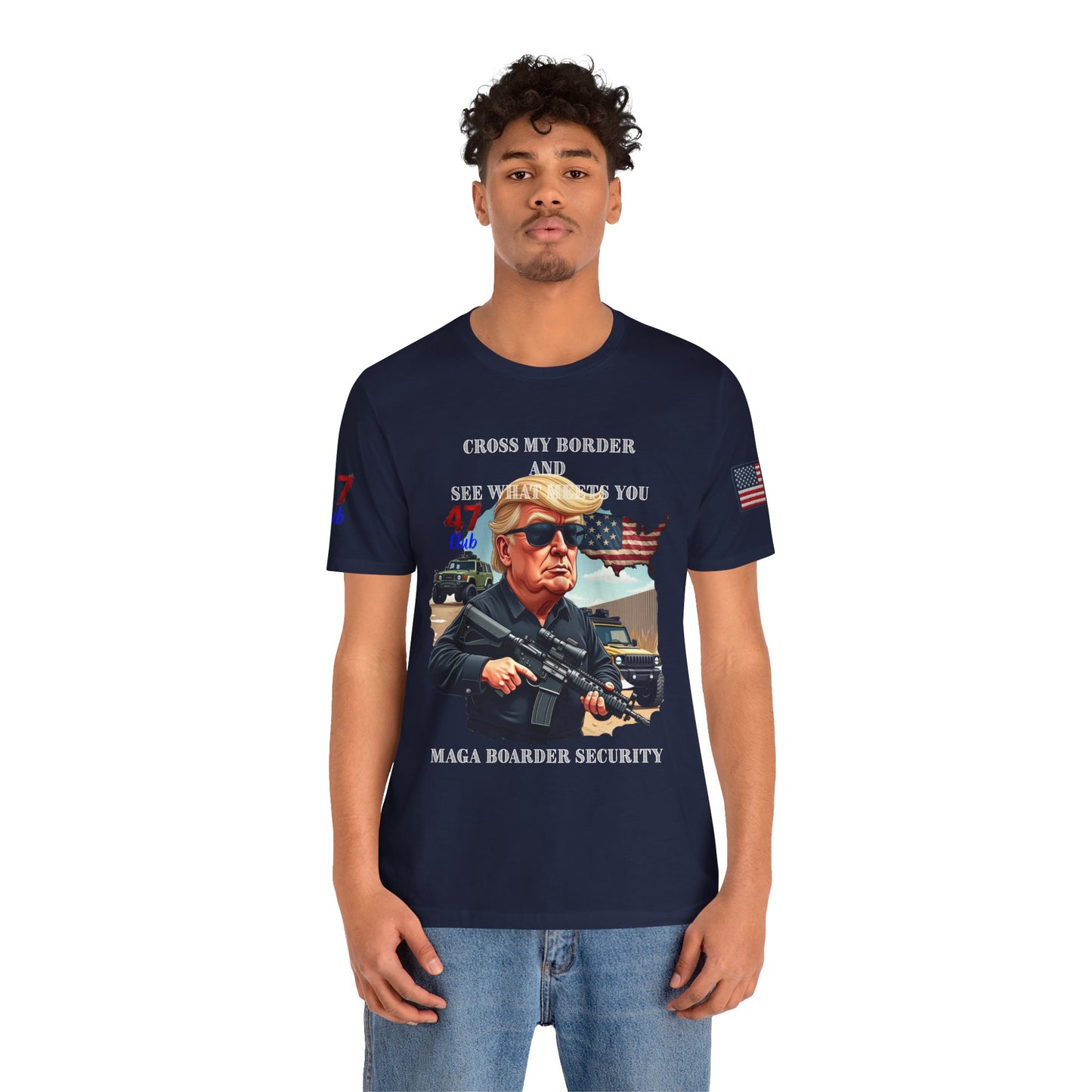Border Patrol Unisex Jersey Short Sleeve Tee