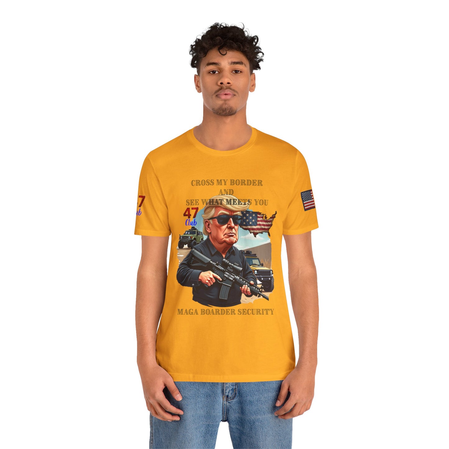 Border Patrol Unisex Jersey Short Sleeve Tee