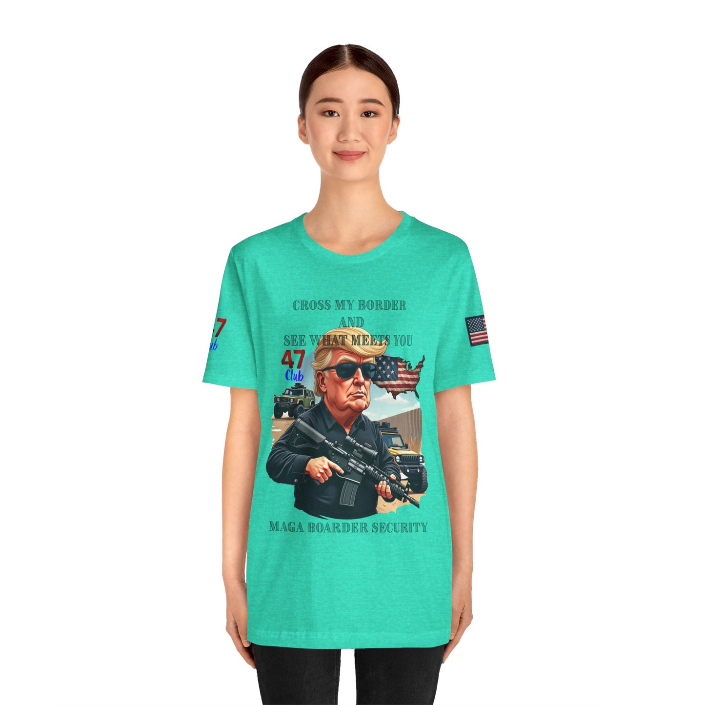 Border Patrol Unisex Jersey Short Sleeve Tee