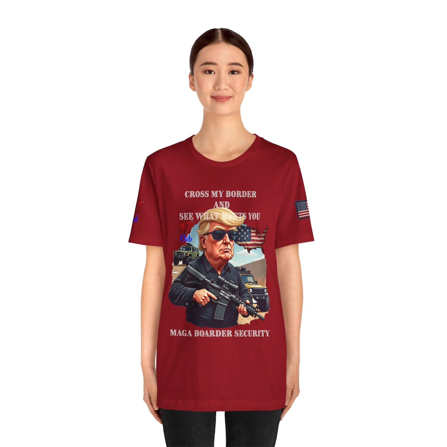 Border Patrol Unisex Jersey Short Sleeve Tee