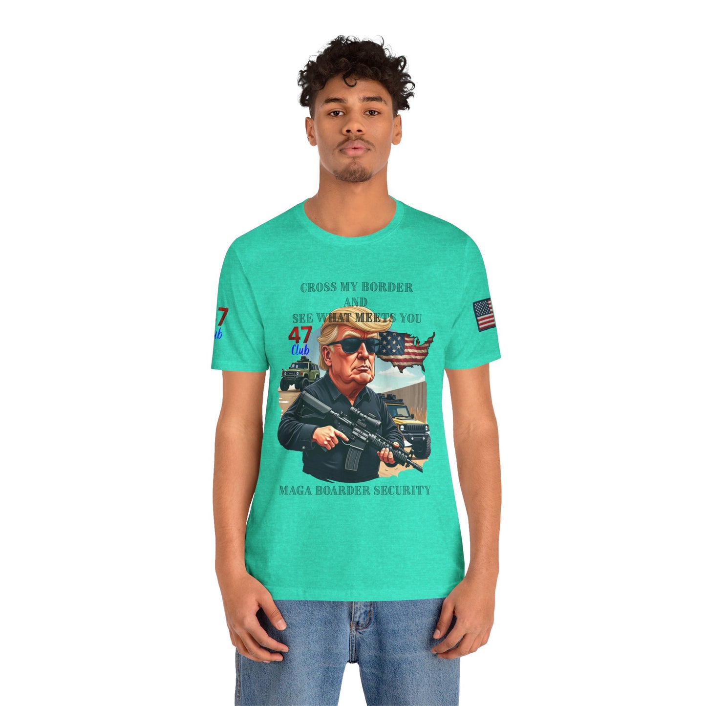 Border Patrol Unisex Jersey Short Sleeve Tee