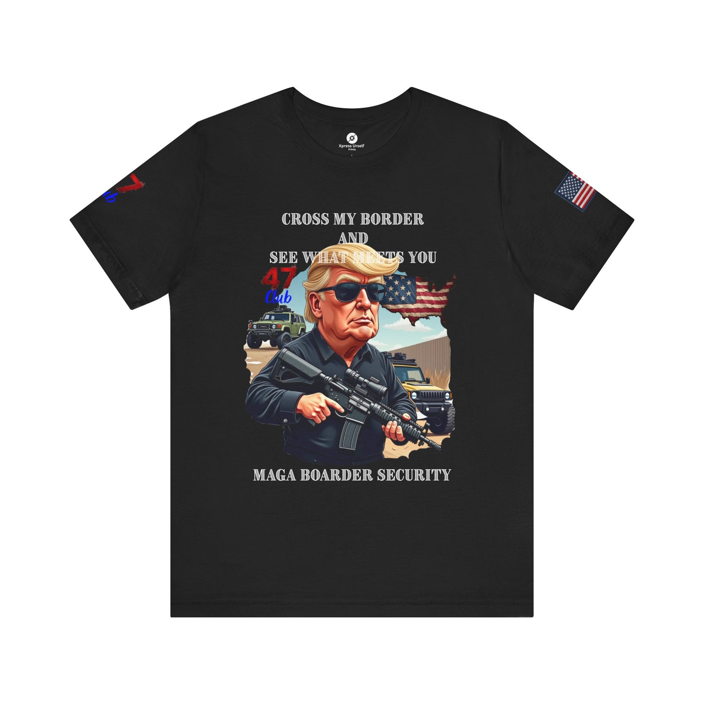 Border Patrol Unisex Jersey Short Sleeve Tee