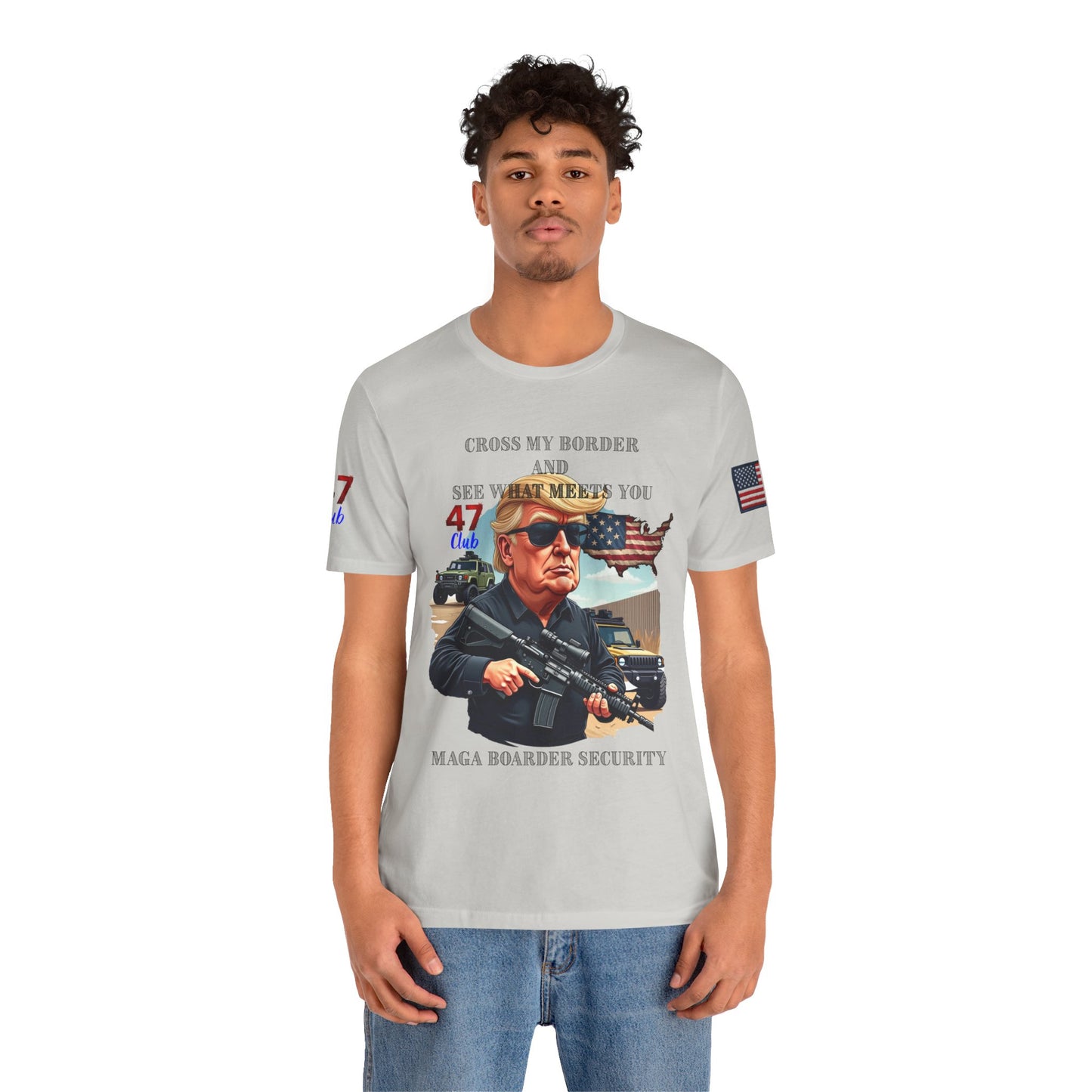 Border Patrol Unisex Jersey Short Sleeve Tee