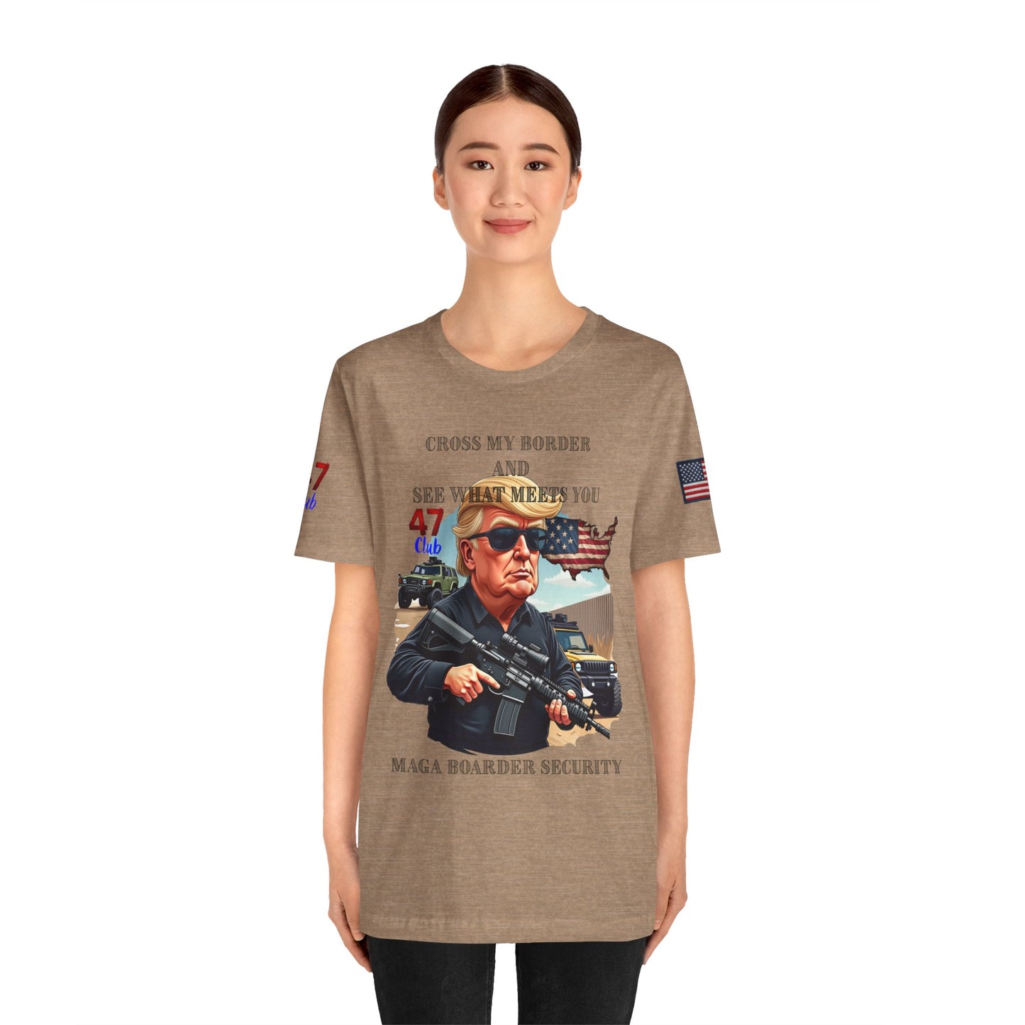 Border Patrol Unisex Jersey Short Sleeve Tee