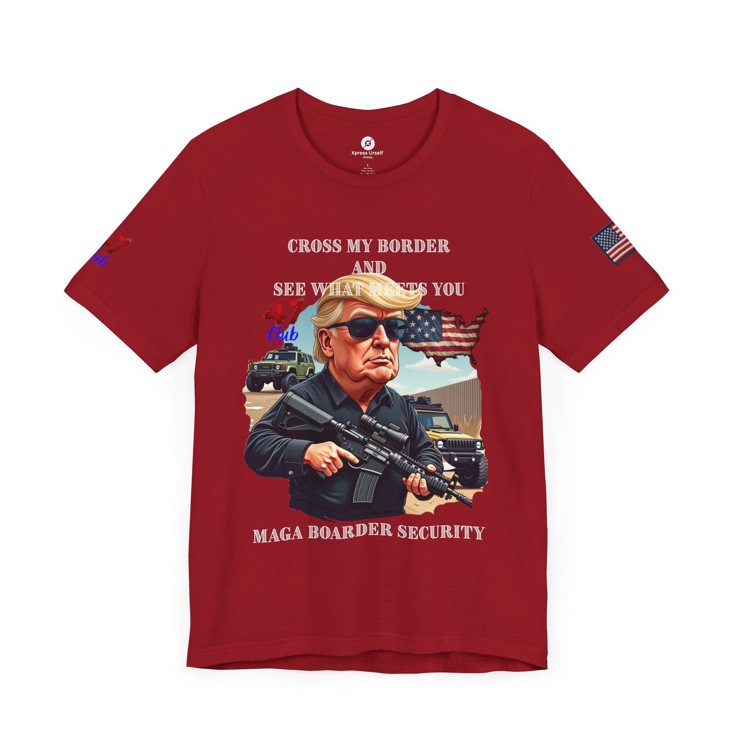 Border Patrol Unisex Jersey Short Sleeve Tee