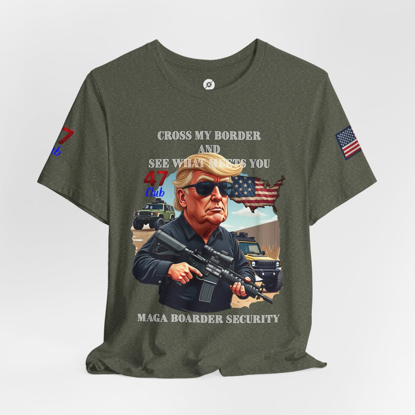 Border Patrol Unisex Jersey Short Sleeve Tee