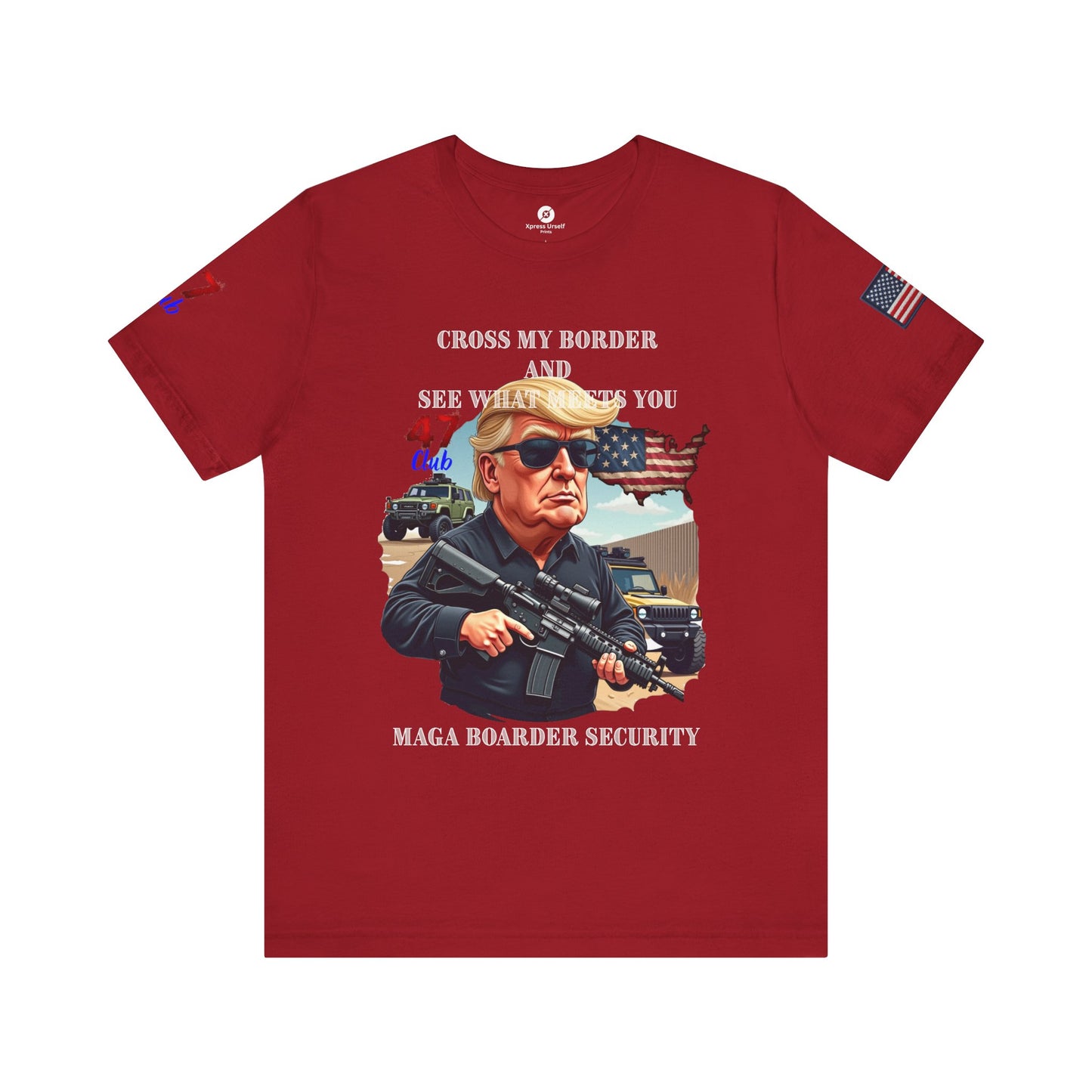 Border Patrol Unisex Jersey Short Sleeve Tee