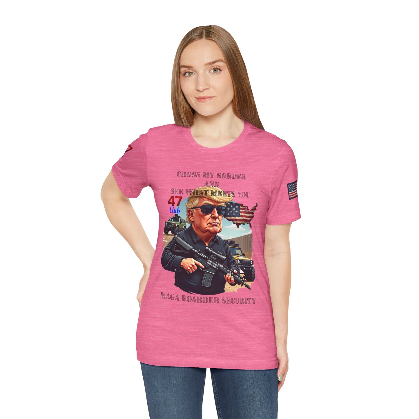 Border Patrol Unisex Jersey Short Sleeve Tee