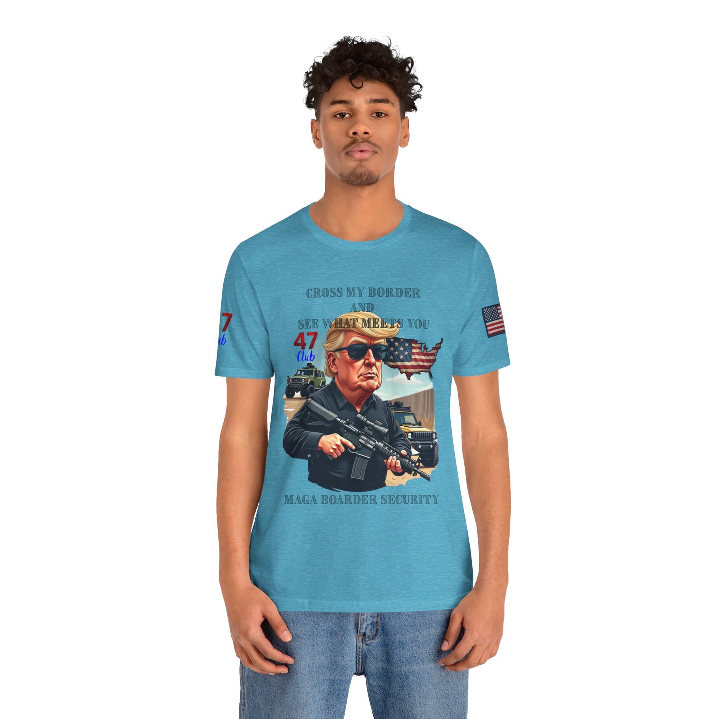 Border Patrol Unisex Jersey Short Sleeve Tee