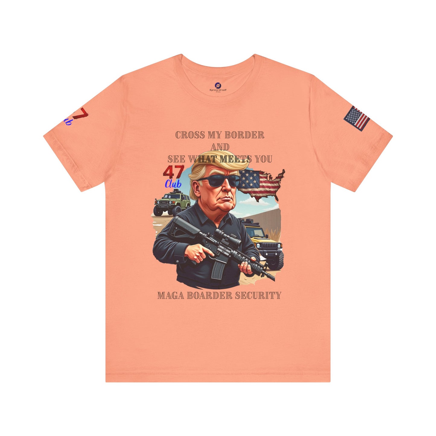Border Patrol Unisex Jersey Short Sleeve Tee