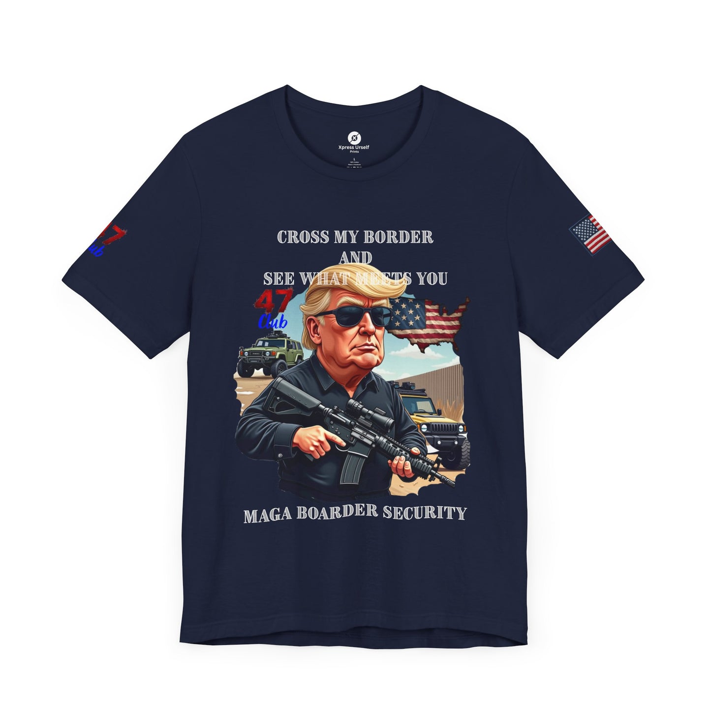 Border Patrol Unisex Jersey Short Sleeve Tee