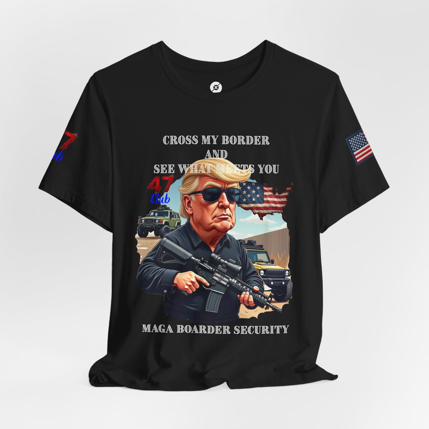 Border Patrol Unisex Jersey Short Sleeve Tee
