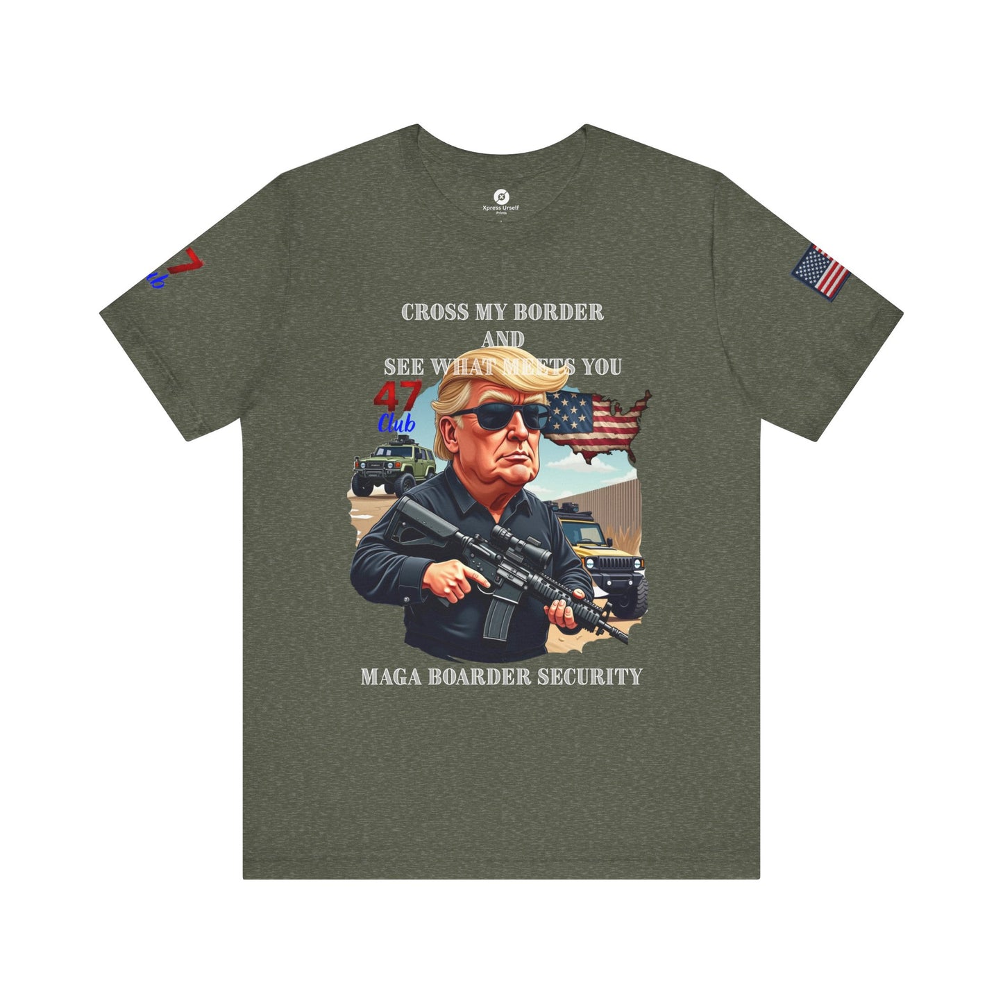 Border Patrol Unisex Jersey Short Sleeve Tee