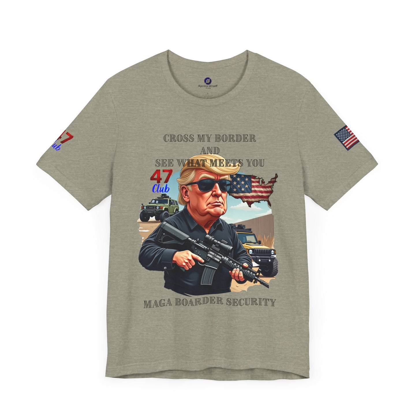 Border Patrol Unisex Jersey Short Sleeve Tee