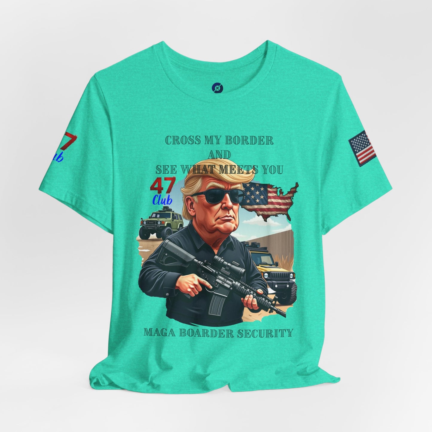 Border Patrol Unisex Jersey Short Sleeve Tee