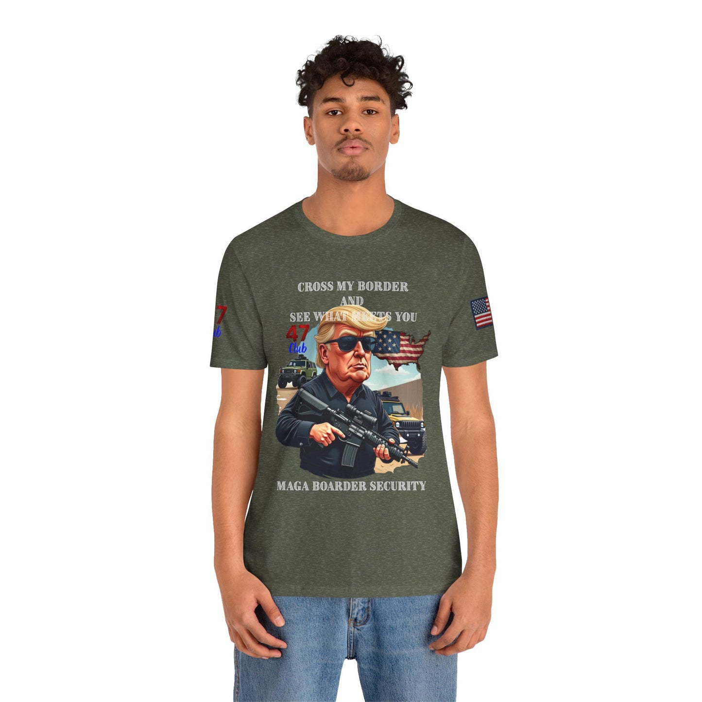 Border Patrol Unisex Jersey Short Sleeve Tee
