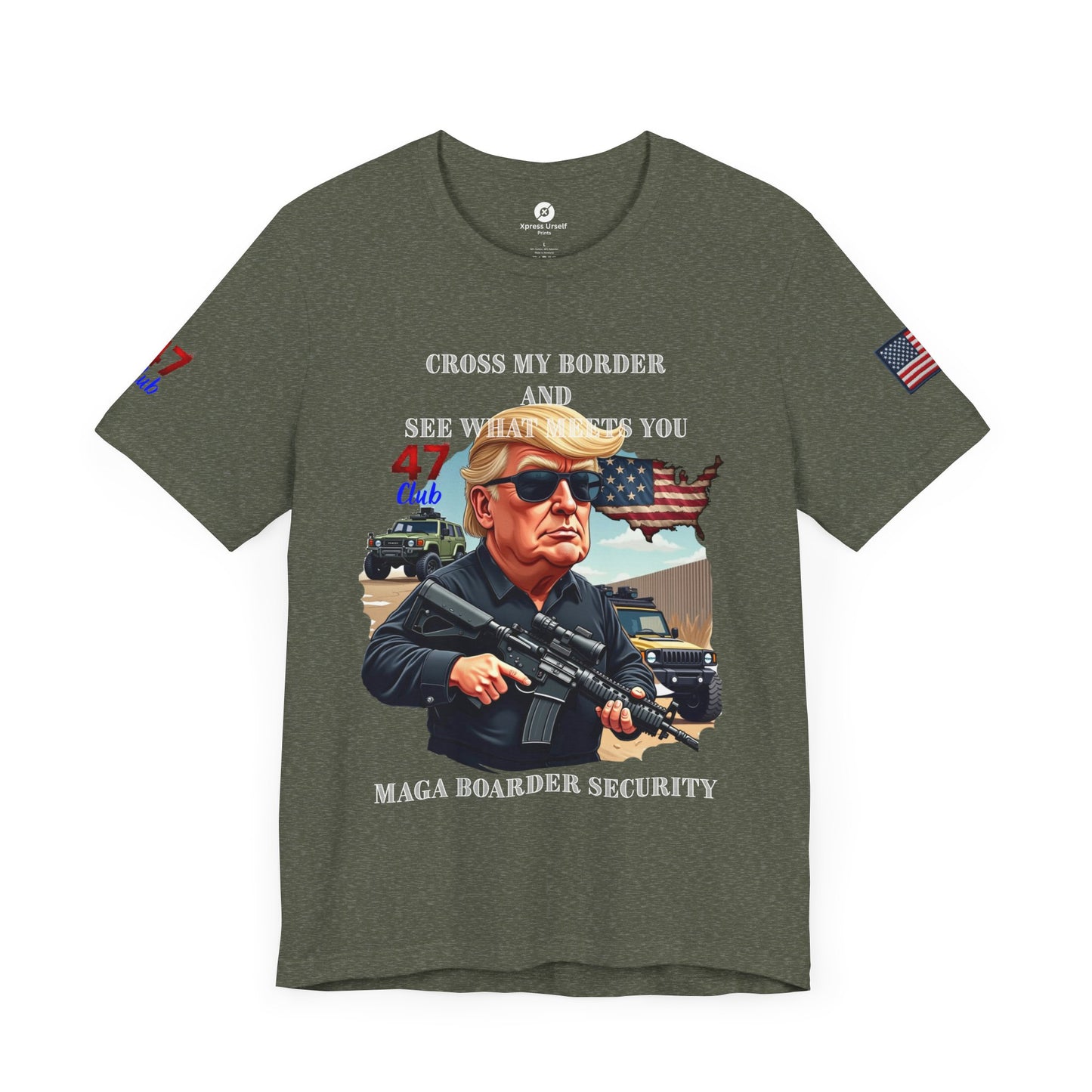 Border Patrol Unisex Jersey Short Sleeve Tee