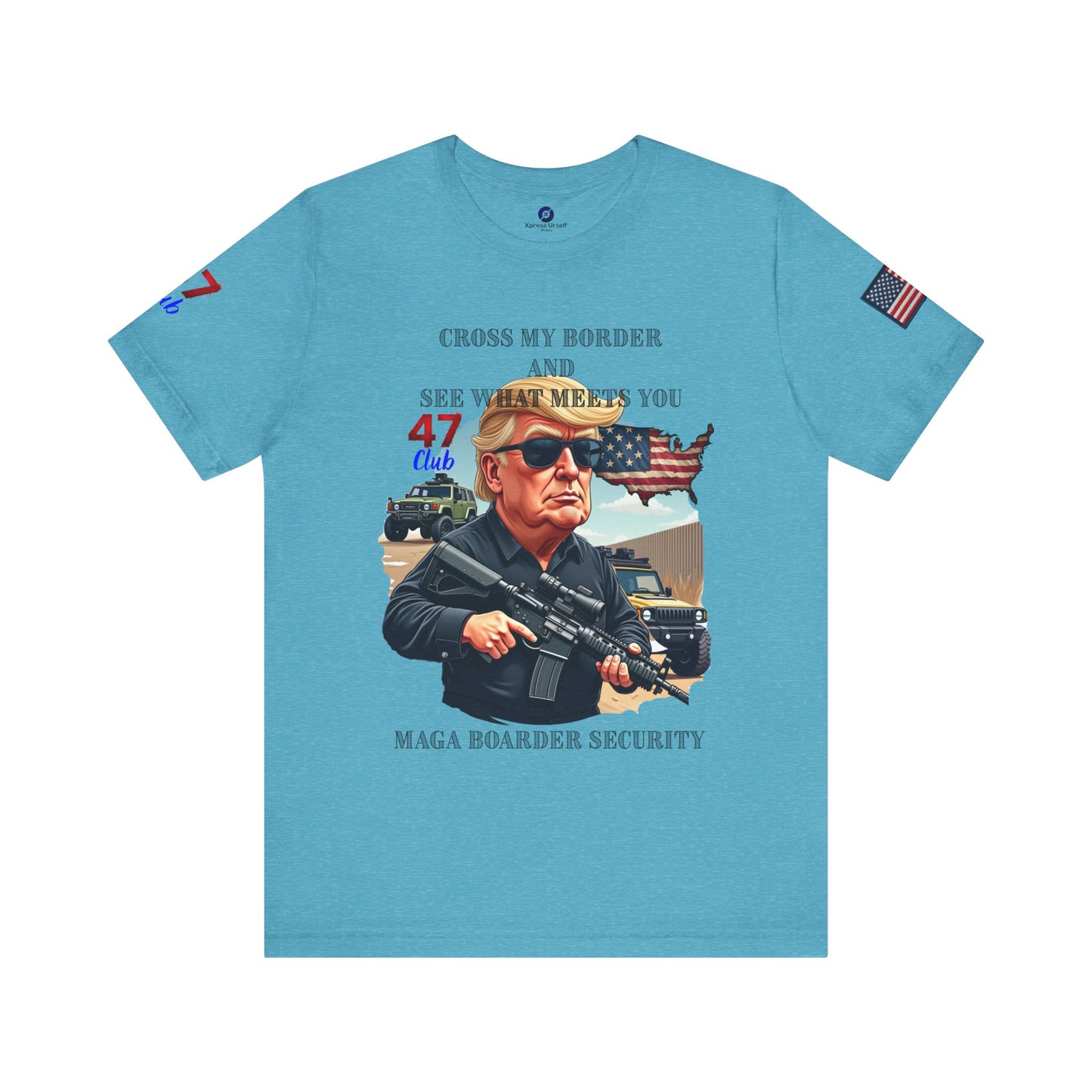 Border Patrol Unisex Jersey Short Sleeve Tee