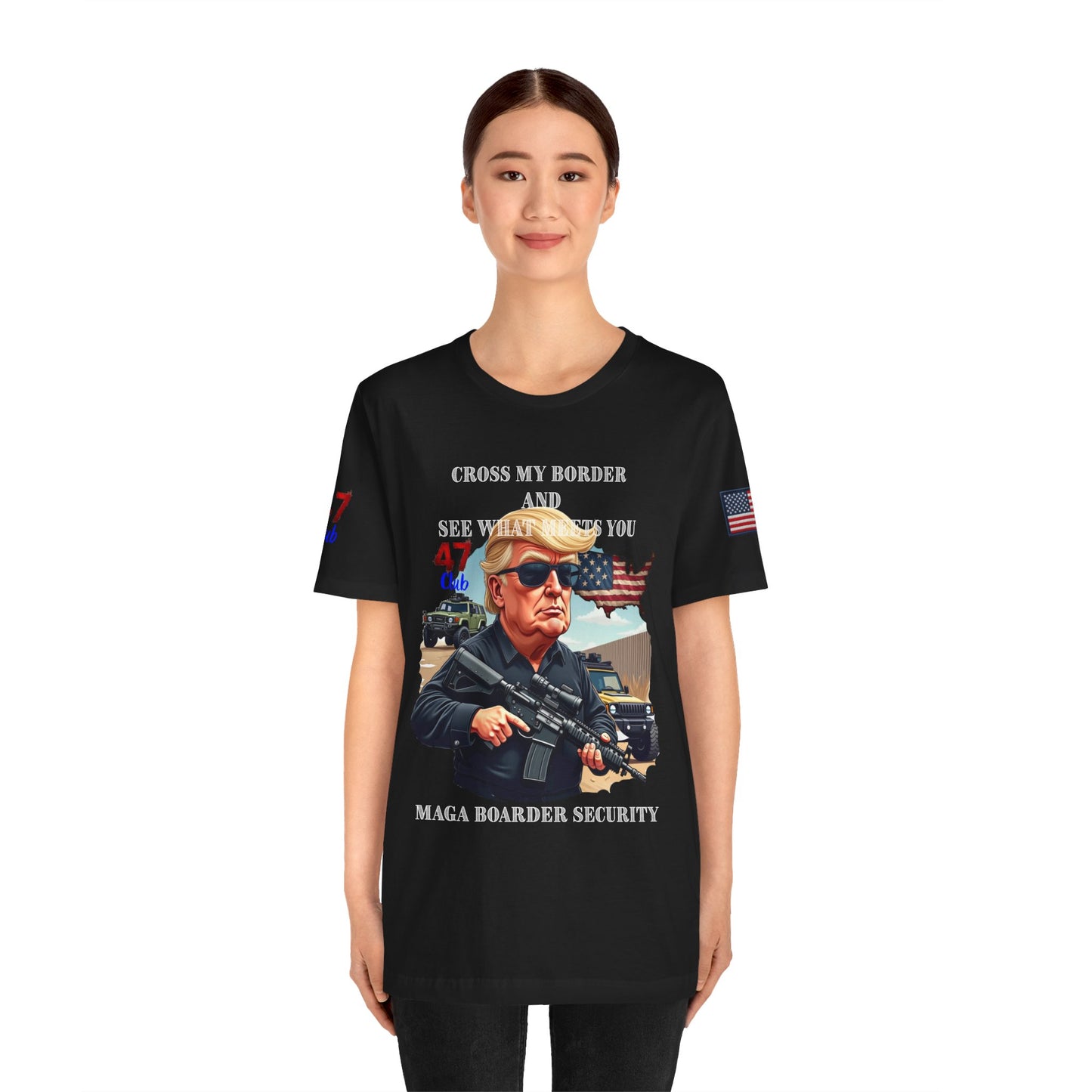 Border Patrol Unisex Jersey Short Sleeve Tee